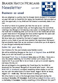 BHM Newsletter - April 2007